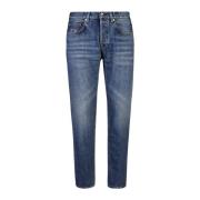 Klassieke Denim Jeans voor Dagelijks Gebruik Eleventy , Blue , Heren