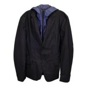 Pre-owned Nylon outerwear Prada Vintage , Black , Heren