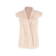 Pre-owned Silk tops Alexander McQueen Pre-owned , Pink , Dames