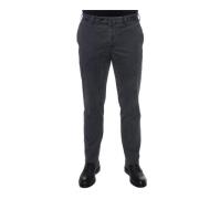 Slim Fit Chino met Marmer Effect Pt01 , Gray , Heren