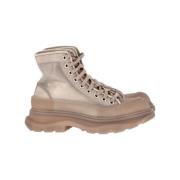 Pre-owned Nylon boots Alexander McQueen Pre-owned , Beige , Dames
