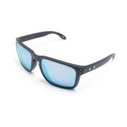 Zwarte vierkante spiegelzonnebril Oakley , Black , Unisex