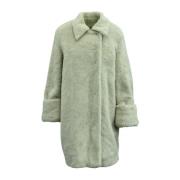 Pre-owned Polyester outerwear Maison Margiela Pre-owned , Green , Dame...