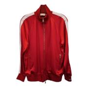 Pre-owned Polyester outerwear Moncler Pre-owned , Red , Dames