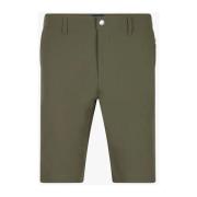 Heren Bermuda Shorts met Technische Look Cavallaro , Green , Heren