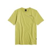 Biologisch Katoen Grafische Print T-shirt G-star , Green , Heren