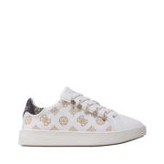 Witte Casual Synthetische Sneakers Guess , Multicolor , Dames