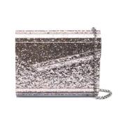 Roze Candy Compact Clutch Tas Jimmy Choo , Pink , Dames