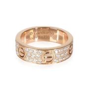 Pre-owned Rose Gold rings Cartier Vintage , Yellow , Dames