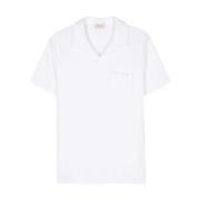 Klassieke `Alicudi` Polo Shirt Altea , White , Heren