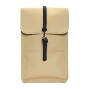 Waterdichte Rugzak met Laptopvak Rains , Beige , Dames