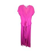 Pre-owned Polyester dresses Michael Kors Pre-owned , Pink , Dames