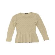 Pre-owned Fabric tops Alexander McQueen Pre-owned , Beige , Dames