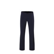 Vintage Zijde Katoen Chino Broek Moorer , Blue , Heren