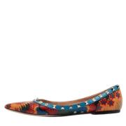 Pre-owned Leather flats Valentino Vintage , Multicolor , Dames
