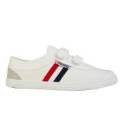 Retro Sneakers voor Modieuze Comfort Kawasaki , White , Dames