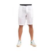 Heren Bermuda Shorts Alpha Industries , White , Heren