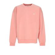 Shell Pink Crewneck Sweatshirt Obey , Pink , Heren
