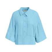 Blauwe Farewell Blouses Essentiel Antwerp , Blue , Dames