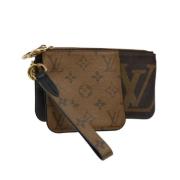 Pre-owned Canvas louis-vuitton-bags Louis Vuitton Vintage , Brown , Da...