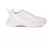Witte Heren Sneakers Baldinini , White , Heren