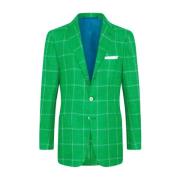 Kasjmier Ruitjasje Kiton , Green , Heren