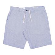 Stijlvolle Bermuda Shorts in Latte/Azzurro Brooksfield , Blue , Heren