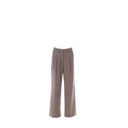 Fleur Herringbone Broek Bruin/Off White Aime´e the Label , Brown , Dam...