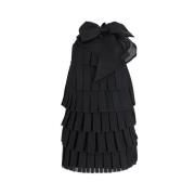 Pre-owned Nylon dresses Balmain Pre-owned , Black , Dames