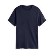Korte Mouw T-Shirt Ecoalf , Blue , Heren