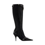 Leather boots Balenciaga , Black , Dames