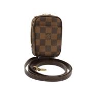 Pre-owned Canvas louis-vuitton-bags Louis Vuitton Vintage , Brown , Da...