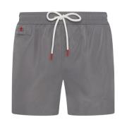 Grijze Polyester Swim Boxer Kiton , Gray , Heren