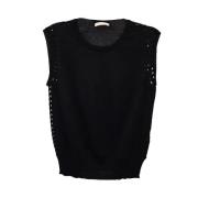 Pre-owned Wool tops Chloé Pre-owned , Black , Dames