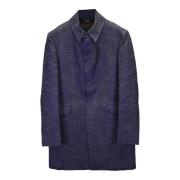 Pre-owned Cotton outerwear Valentino Vintage , Blue , Heren