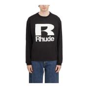 Stijlvolle Petrol T-Shirt Rhude , Black , Heren