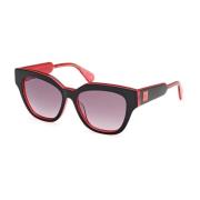 Acetaat zonnebril voor vrouwen Max & Co , Black , Unisex