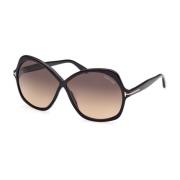 Stijlvolle zonnebril Ft1013 Tom Ford , Black , Unisex