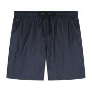 Navy Polyester Zwembroek Paul & Shark , Blue , Heren