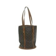 Pre-owned Canvas shoulder-bags Louis Vuitton Vintage , Brown , Dames