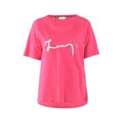 Basis T-shirt Liu Jo , Pink , Dames