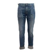 Klassieke Denim Jeans voor Dagelijks Gebruik Siviglia , Blue , Heren