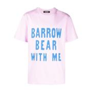 Stijlvolle Jersey T-shirt Barrow , Pink , Heren