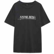 T-Shirts Anine Bing , Black , Dames