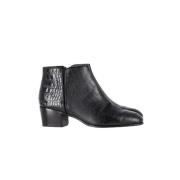 Pre-owned Leather boots Giuseppe Zanotti Pre-owned , Black , Dames