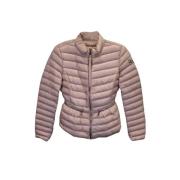 Pre-owned Nylon outerwear Moncler Pre-owned , Pink , Dames