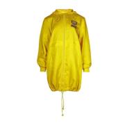 Pre-owned Polyester outerwear Moschino Pre-Owned , Yellow , Dames