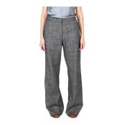 Wollen Broek Dries Van Noten , Gray , Dames