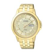 Stalen Horloge, Quartz, Blauw Goud Citizen , Yellow , Heren