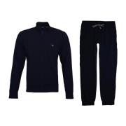 Lange Mouw Broek Nachtkleding Emporio Armani , Blue , Heren